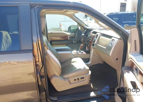 2009 Ford F-150 Lariat from USA, damaged, VIN 1FTPW12V99KC61253